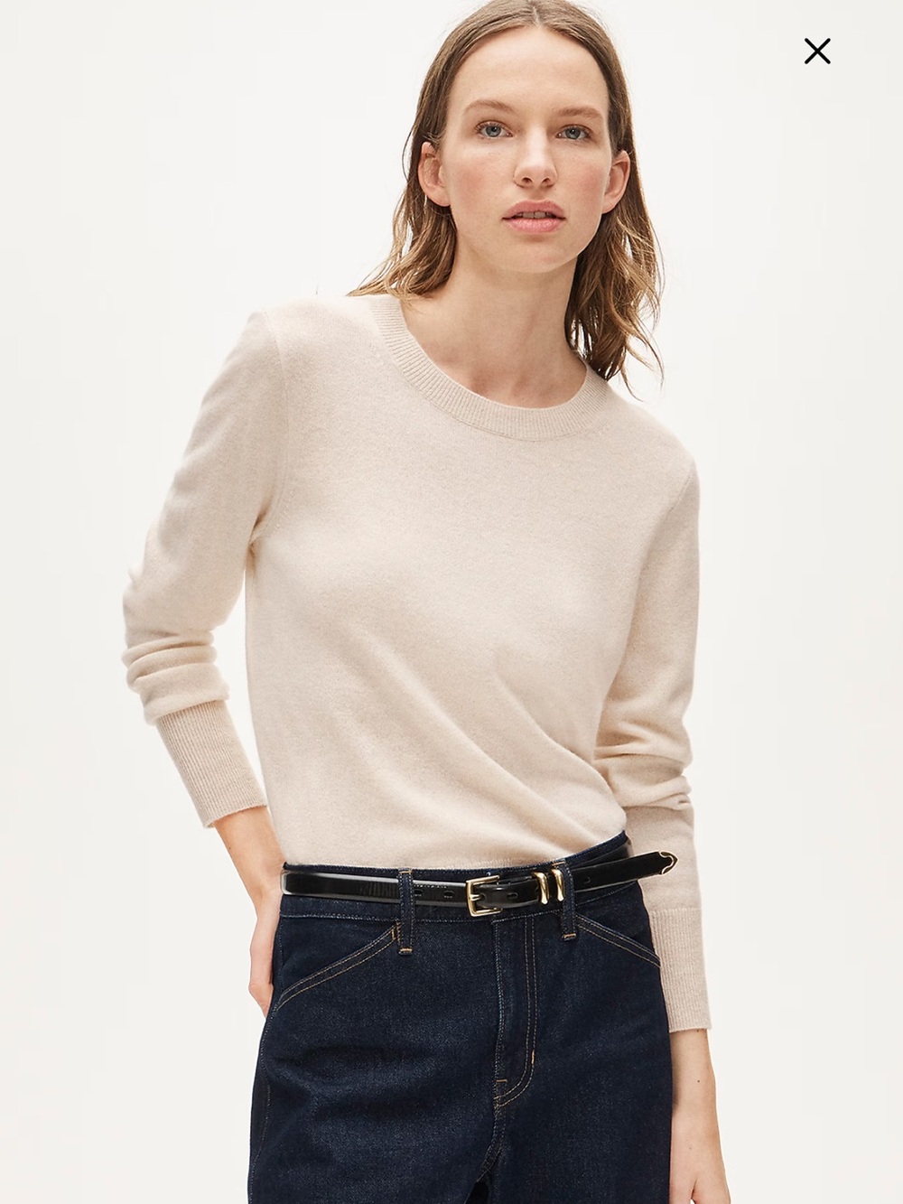 J. Crew Cashmere Classic Fit Crewneck Sweater
